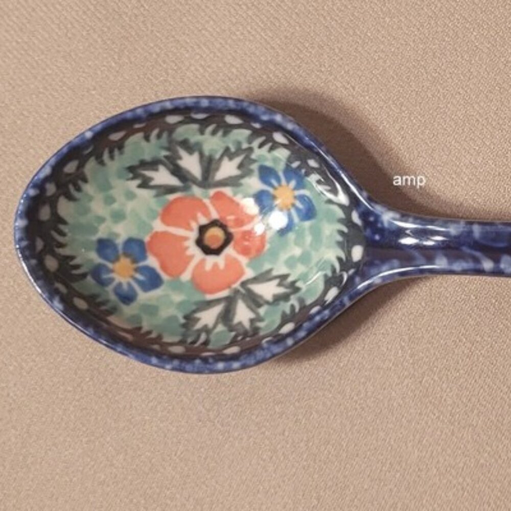 Unikat Polish Pottery Spoon (Tablespoon size) 7" NEW!